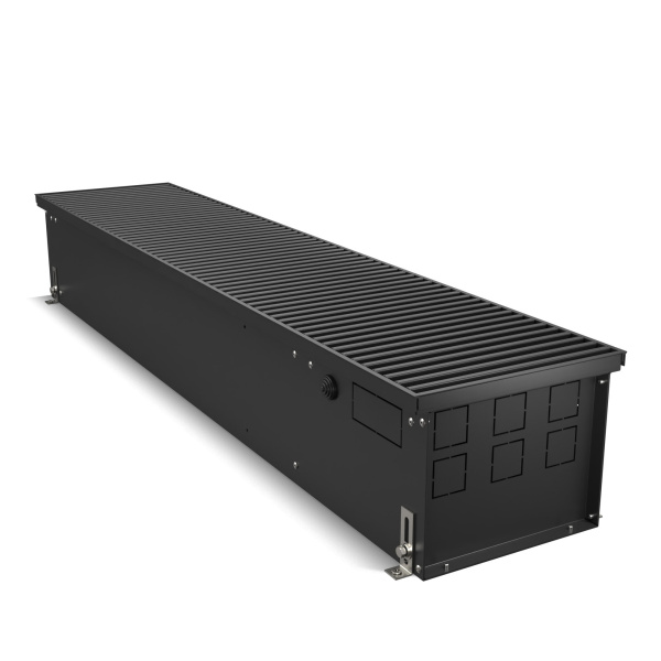 Конвектор внутрипольный Royal Thermo ATRIUM TURBO-190/250/2900-DG-U-BL