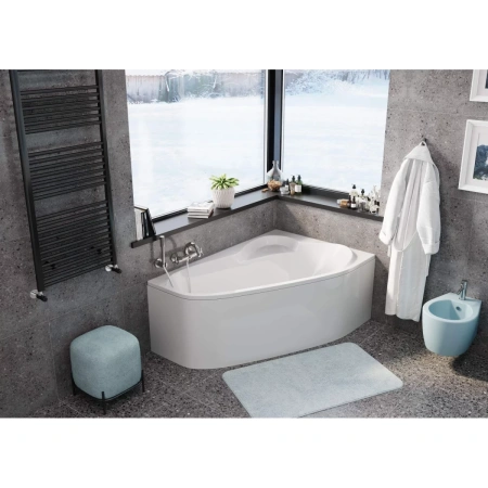 Акриловая ванна 160x105 см R Vagnerplast Selena VPBA163SEL3PX-04