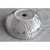 Раковина-чаша CeramaLux J2050 41x41 см, накладная, серебряный