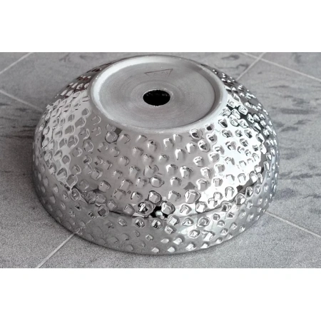 Раковина-чаша CeramaLux J2050 41x41 см, накладная, серебряный