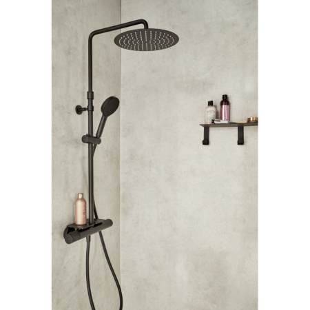 Душевая стойка Jacob Delafon Metro E26589-BL черный