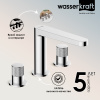 Смеситель для раковины WasserKRAFT Mosel 4635 хром