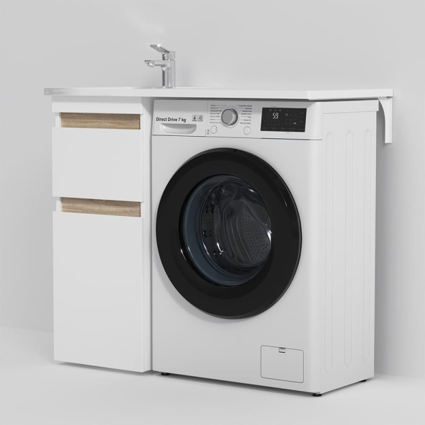 Тумба под раковину для стиральной машины AM.PM X-Joy M85AFSX0402WG 40 см