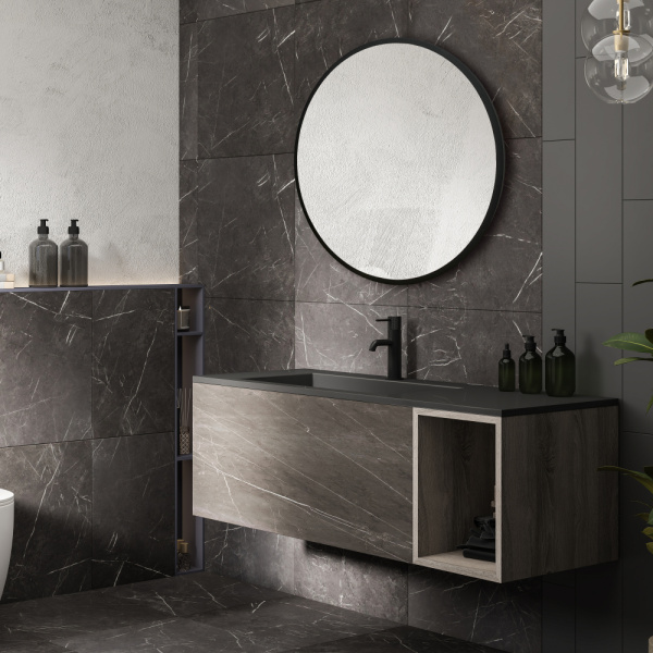 Зеркало Abber Mond AG6201B черный