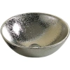 Раковина-чаша CeramaLux 7226SS 41x41 см, накладная, серебряный