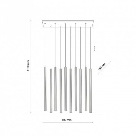 Потолочная люстра TK Lighting  11488