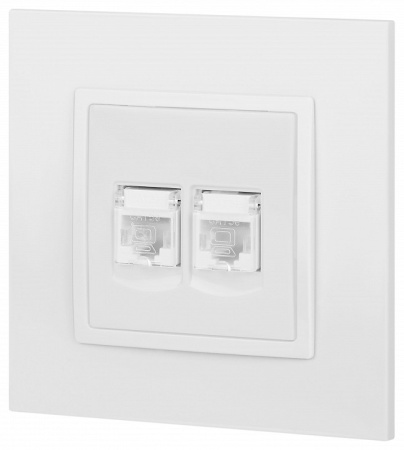 Розетка Ethernet RJ-45 без рамки Эра Эра Elegance 14-3108-01