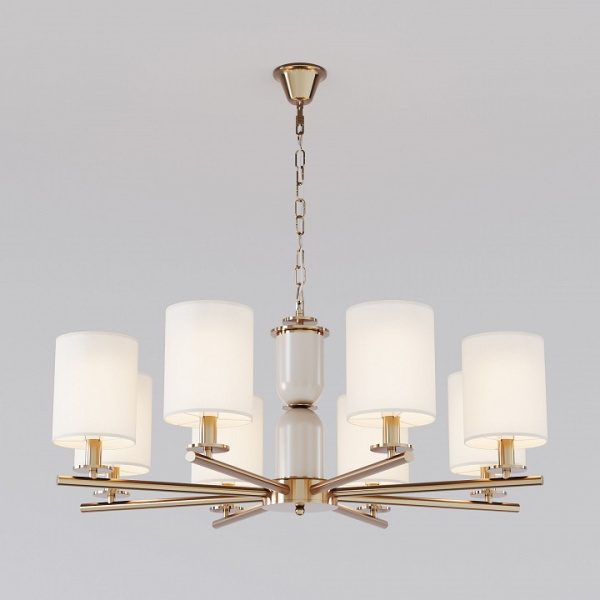 Подвесная люстра Eurosvet Caprera 60146/8 латунь