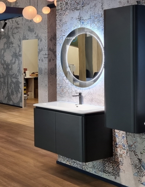 Тумба под раковину Cezares Stylus 95 55227 графит