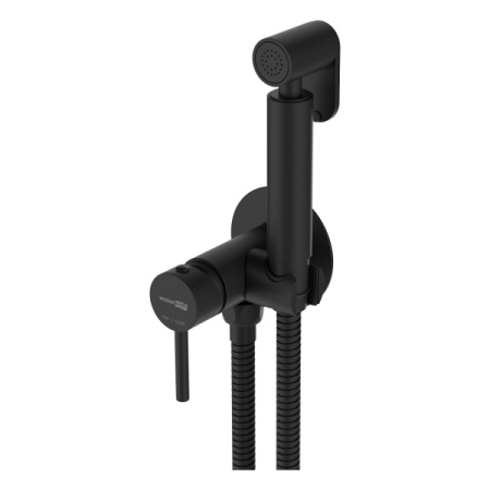 Смеситель WasserKRAFT A70638 с гигиенической лейкой черный