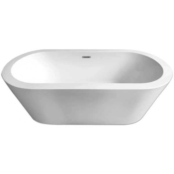 Акриловая ванна Abber AB9213 170x80 см, отдельностоящая, белый