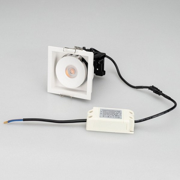 Встраиваемый светильник Arlight CL-SIMPLE-S80x80-9W Day4000 (WH 45 deg) 028148
