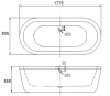 Акриловая ванна BelBagno 178x80 BB12-1775