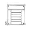 Полотенцесуштель электрический Devon&Devon Jupiter PRJ3CRELSX/CR