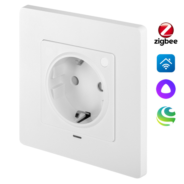 Розетка умная встраиваемая HOMMYN zigbee RKNWOZ01W
