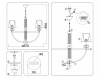 Подвесная люстра Ambrella Light HIGH LIGHT LH71253