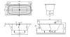 Квариловая ванна Villeroy&Boch My Art 180x80 UBQ180MYA2V-01