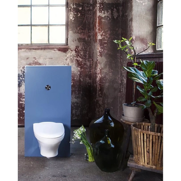 Унитаз подвесной Gustavsberg Estetic C+ GB1183300R1030 безободковый, с сиденьем микролифт, белый