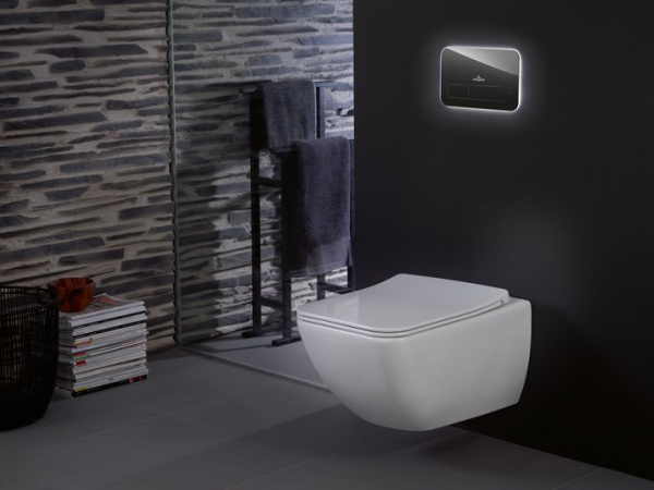 Унитаз подвесной Villeroy&Boch Venticello 4611RLR1 с сиденьем микролифт