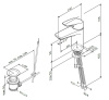 Смеситель для раковины AM.PM Gem F9092100