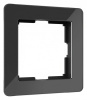 Рамка на 1 пост Werkel Acrylic (черный) W0012708