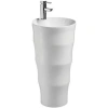 Раковина CeramaLux G-308 42x42 см, напольная, белый