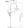 Душевой гарнитур Nicolazzi 5712WS.BZ20