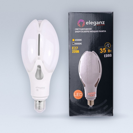 Лампа светодиодная Eleganz E27 35Вт 6000K EL-0085