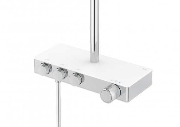 Душевая стойка Roсa Index-T с термостатом A5A9J09C00 хром
