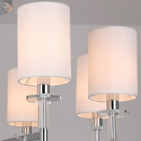 Люстра на штанге ILLUMICO  IL1382-8CPA-29 CR Romei