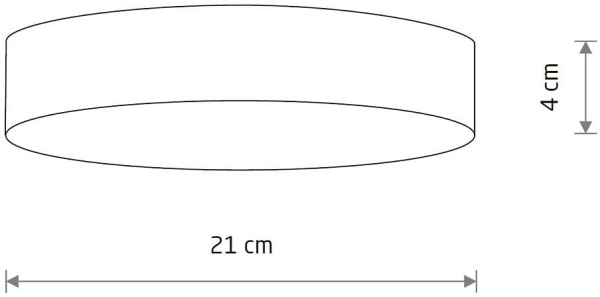 Накладной светильник Nowodvorski Lid Round Led 10404