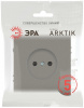 Розетка без заземления, без рамки Эра Arktik Б0071679