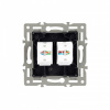 Розетка двойная RJ-12 и Ethernet RJ-45, без рамки Arlight SCT 045337