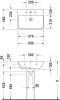 Пьедестал для раковины Duravit ME by Starck 0858390000