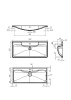 Раковина BelBagno BB1000/455-LV-ART-ALR-NERO чёрная