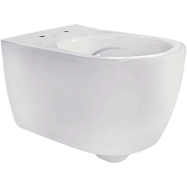 Унитаз подвесной Aquatek Поларис AQ0700-01 безободковый, с сиденьем микролифт, белый