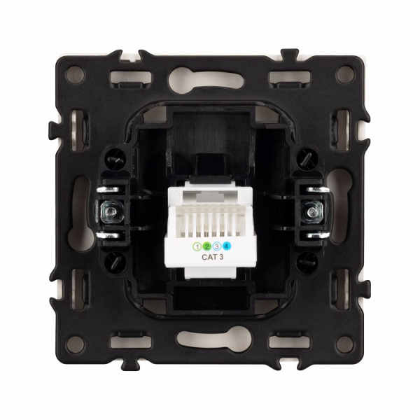 Розетка телефонная RJ-11 без рамки Arlight NOBE 061892(1)