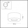 Накладной светильник Odeon Light Bene 4282/7CL