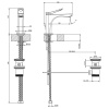 Смеситель для раковины Gessi Rilievo 59001#031