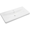Раковина Misty Valerie RCW-1418100WH 100x48 см, накладная, белый