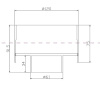 Накладной светильник Maytoni Technical Планета C009CW-L16B