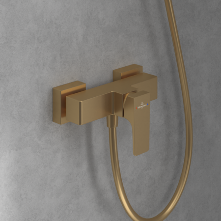 Смеситель для душа Villeroy&Boch Architectura Square TVS12500100076 золото