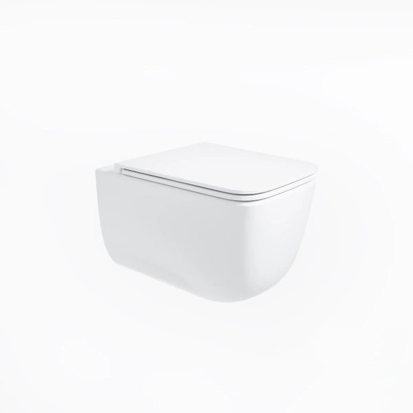 Унитаз подвесной Vincea Lina VT1-53T безободковый, торнадо, с сиденьем микролифт, белый