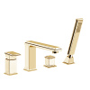 Смеситель для ванны Gessi Eleganza 46037#087 золото