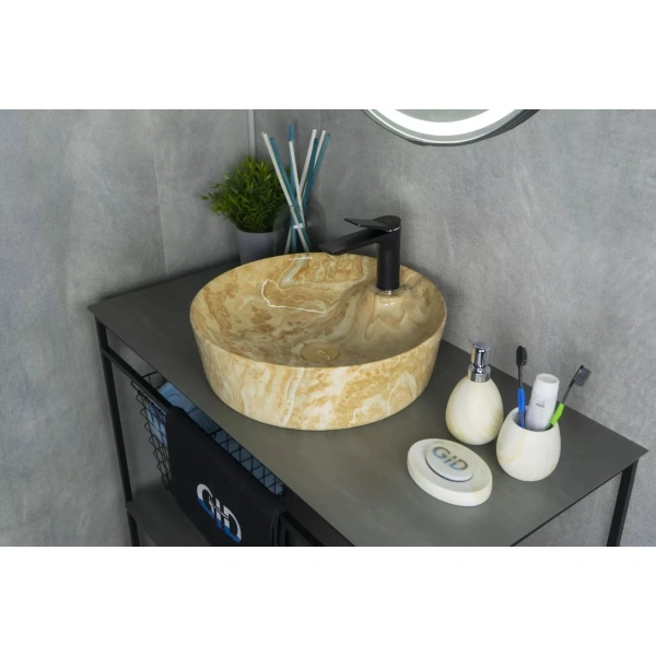 Раковина 45x45 см GID Stone Edition Mnc535