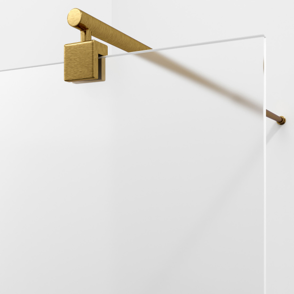 Душевая перегородка WasserKRAFT Rur 30W 90 30W39BG-MG матовое золото