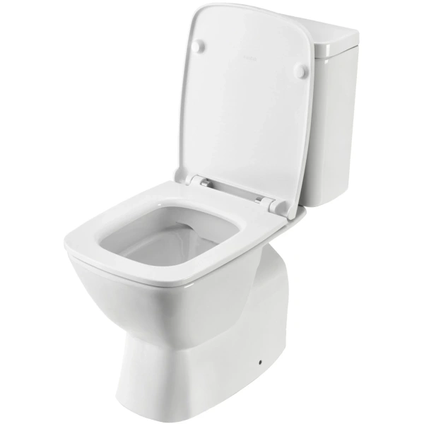 Унитаз-компакт Santek Нео 1.WH30.2.418 безободковый, с сиденьем микролифт, белый