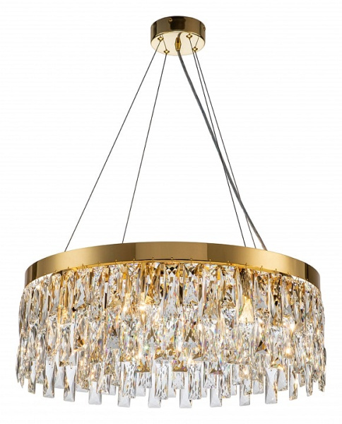 Подвесная люстра Indigo Anna 12029/8P Gold