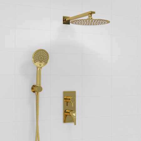 Душевой комплект WasserKRAFT Sauer 7100 A71207 глянцевое золото