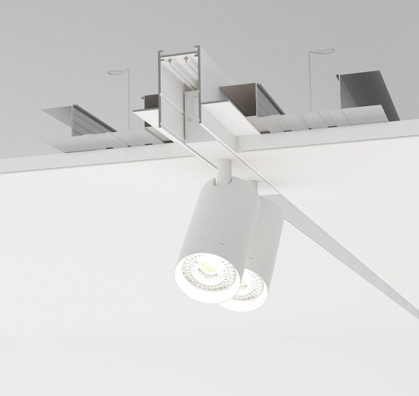 Трек встраиваемый Denkirs Smart TR2012-WH